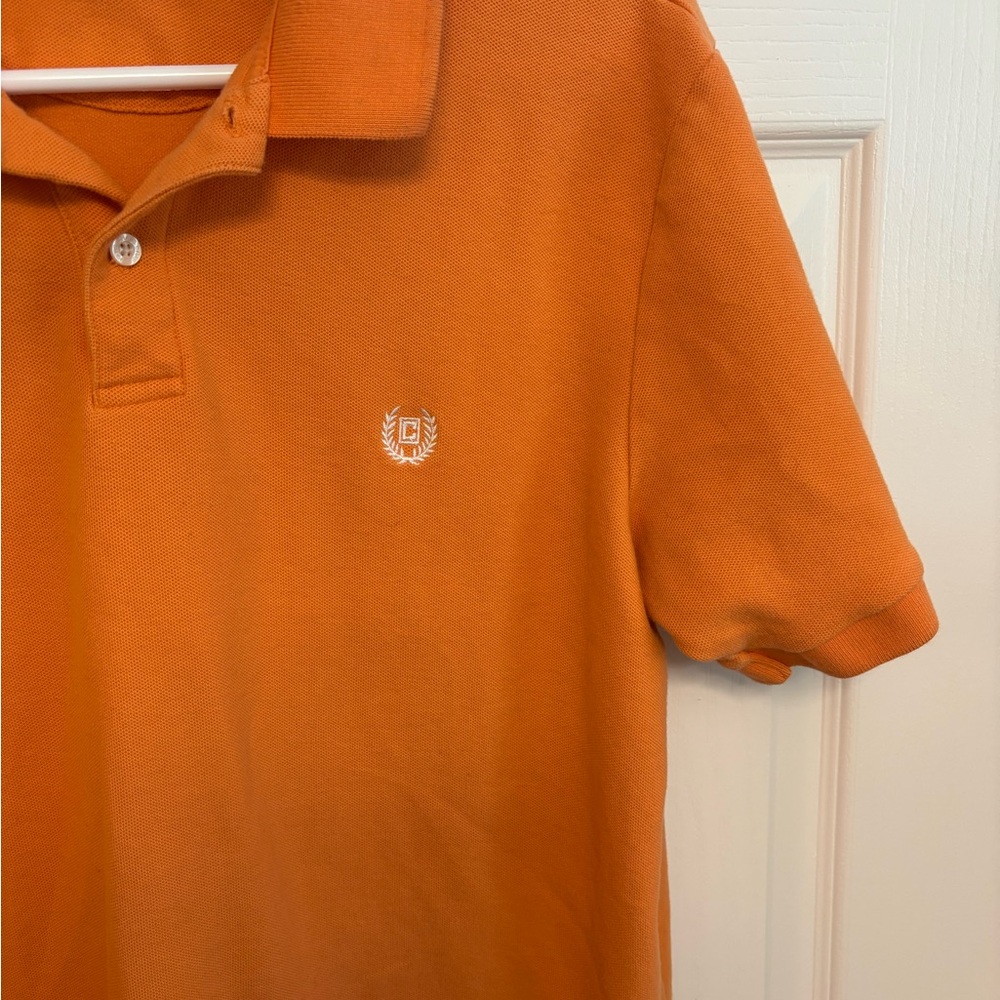 Chaps Men's Polo Shirt in Vibrant Orange. Large - Picture 6 of 13